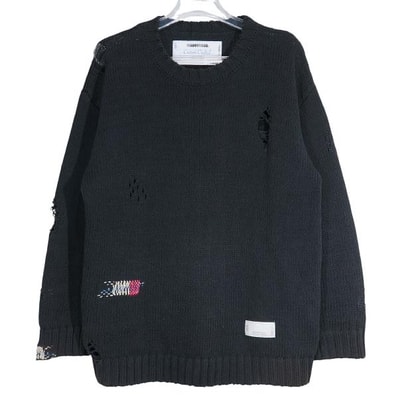 NEIGHBORHOOD Savage Crewneck Sweater "Black"