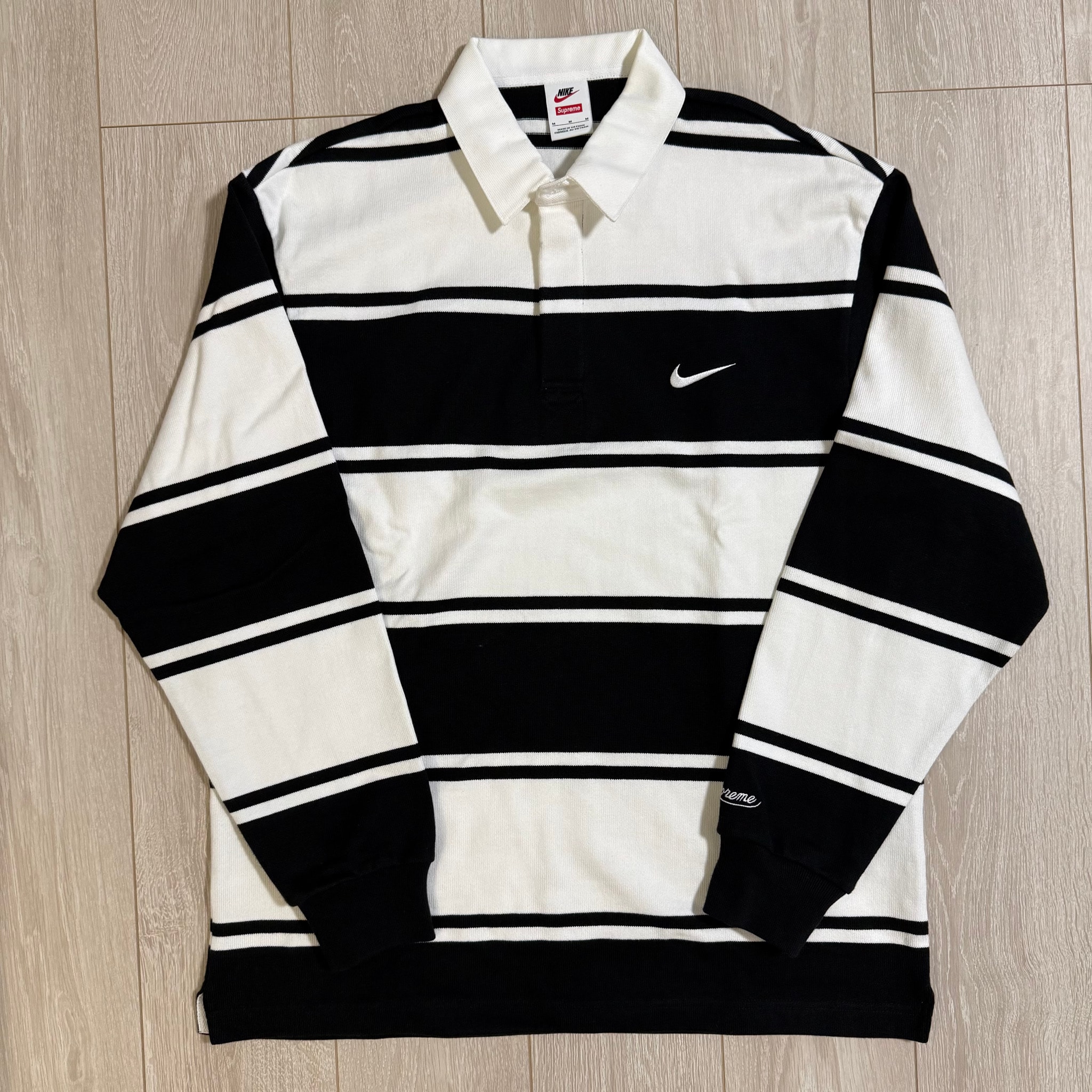 Supreme x Nike Stripe Rugby 