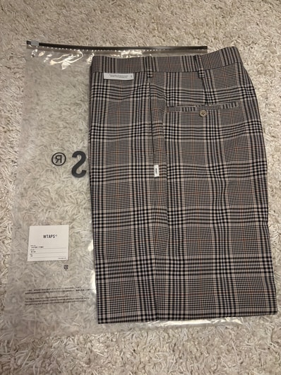 WTAPS LEZ / STRT 02 / Trousers / Nlpl Twill Textile "Beige"