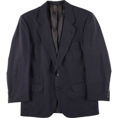 古着 バーバリー Burberry's チェック柄 ウールテーラードジャケット USA製 メンズM相当/evb032433