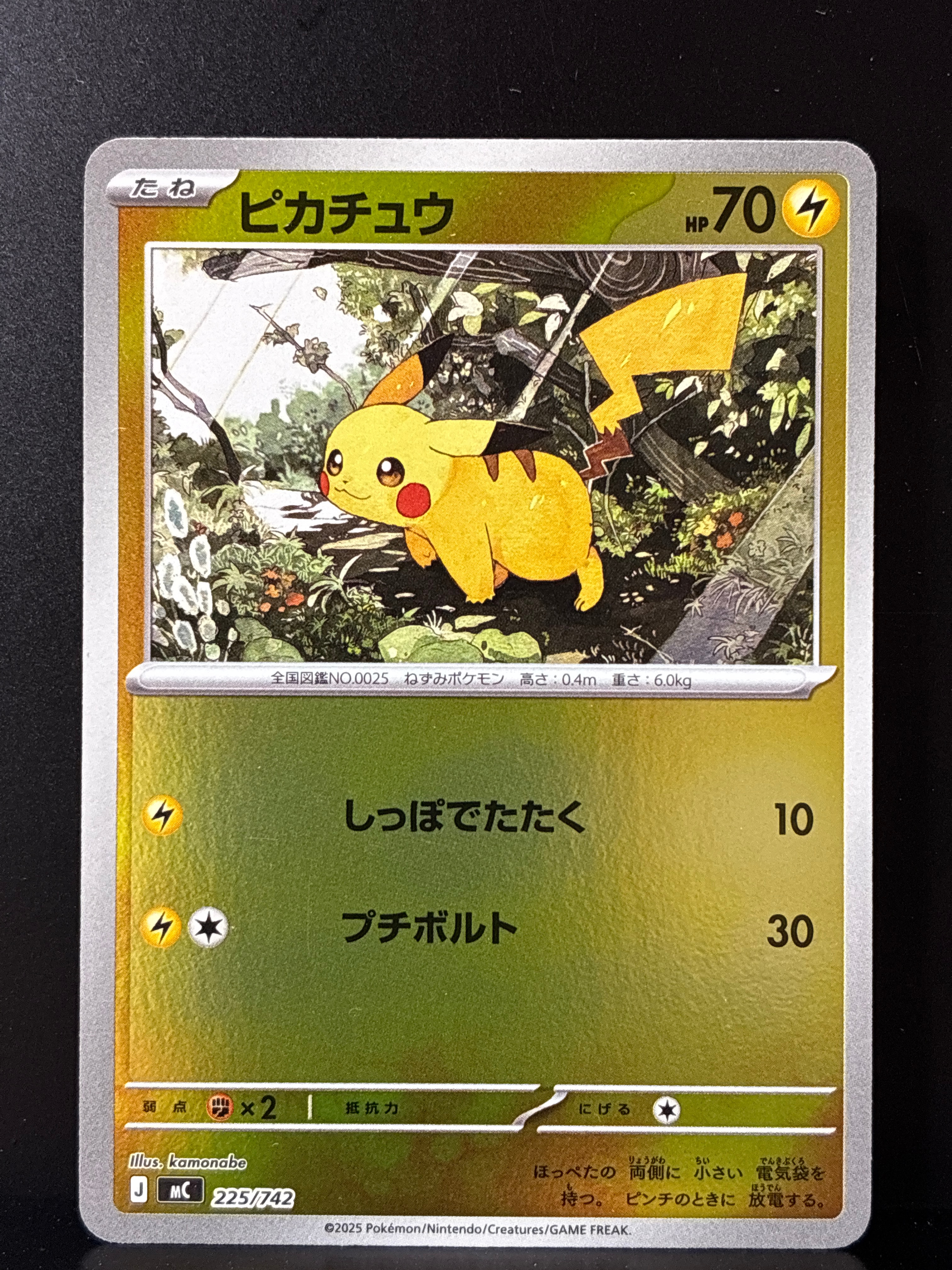 PSA10】ピカチュウ :ミラー [MC 225/742](スタートデッキ100「バトル