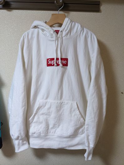 Supreme Box Logo Hooded Sweatshirt "White" (21FW)