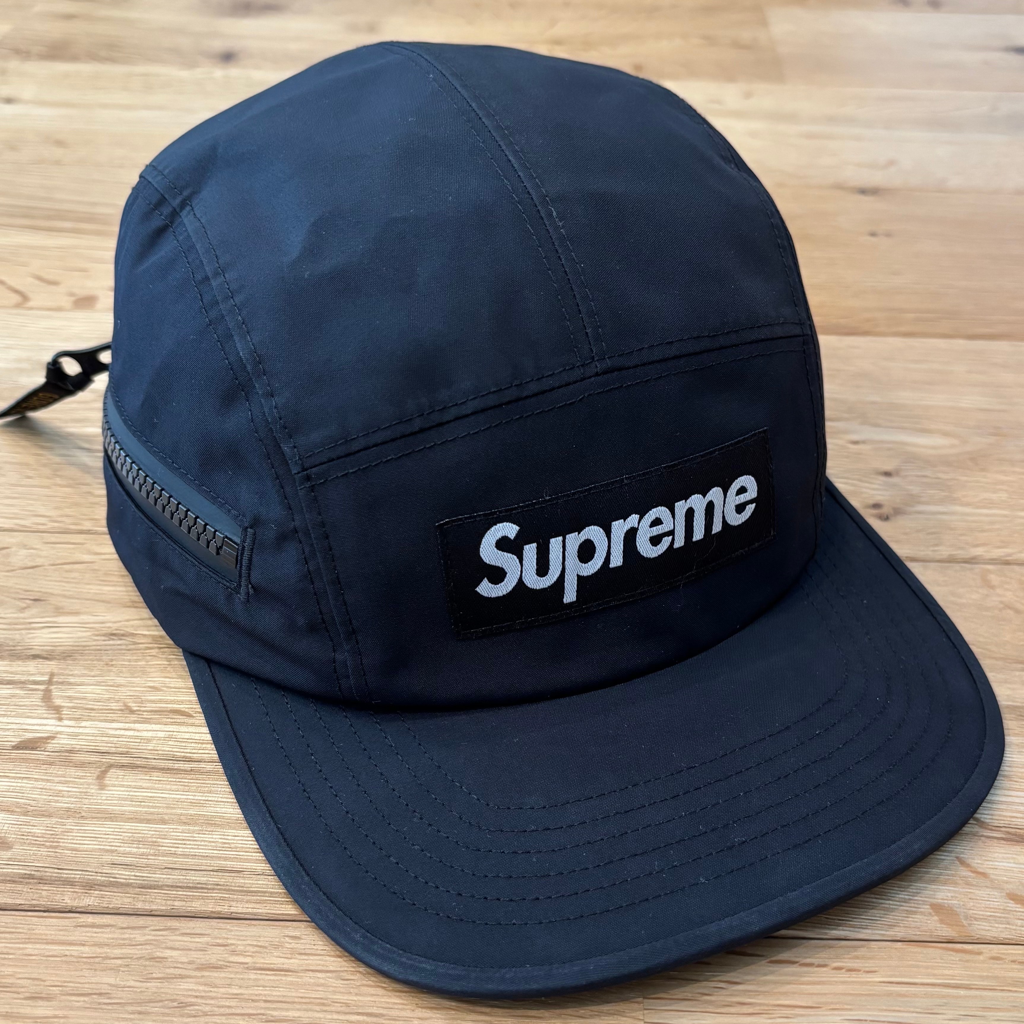 Supreme GORE-TEX Zip Pocket Camp Cap "Black"