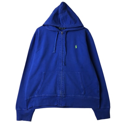 古着 ラルフローレン Ralph Lauren POLO by Ralph Lauren スウェットフルジップパーカー メンズXL相当/eaa611259