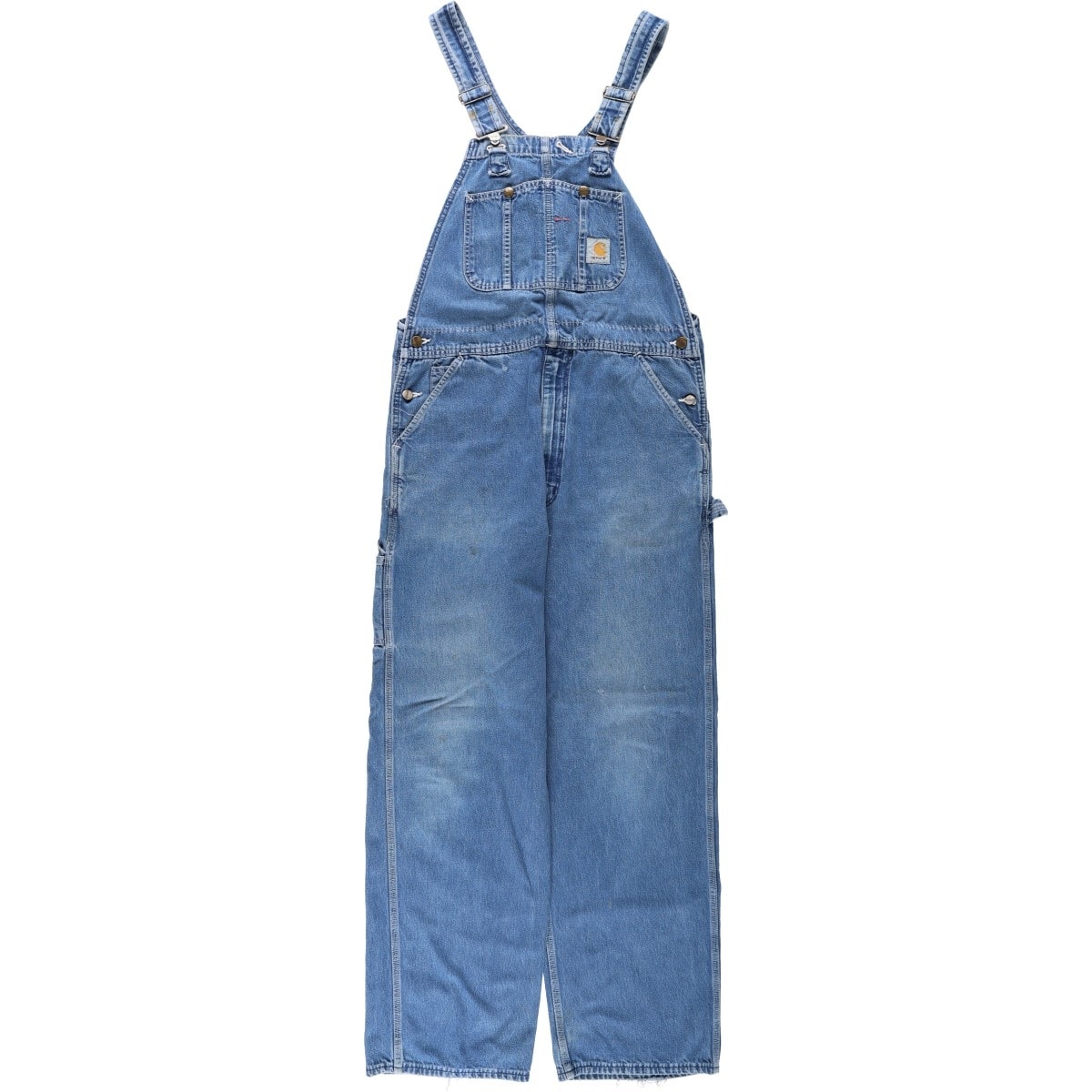 古着 カーハート Carhartt デニムオーバーオール メンズw36相当/eaa671636