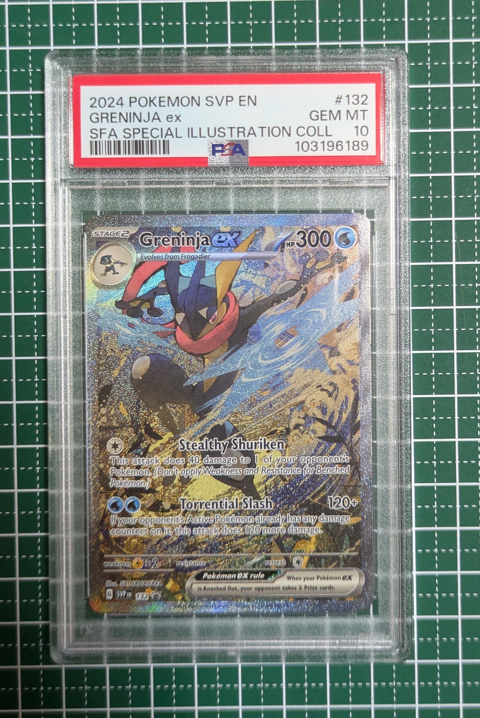 ゲッコウガex P [SVP EN 132]【英語版】(スカーレット&バイオレット