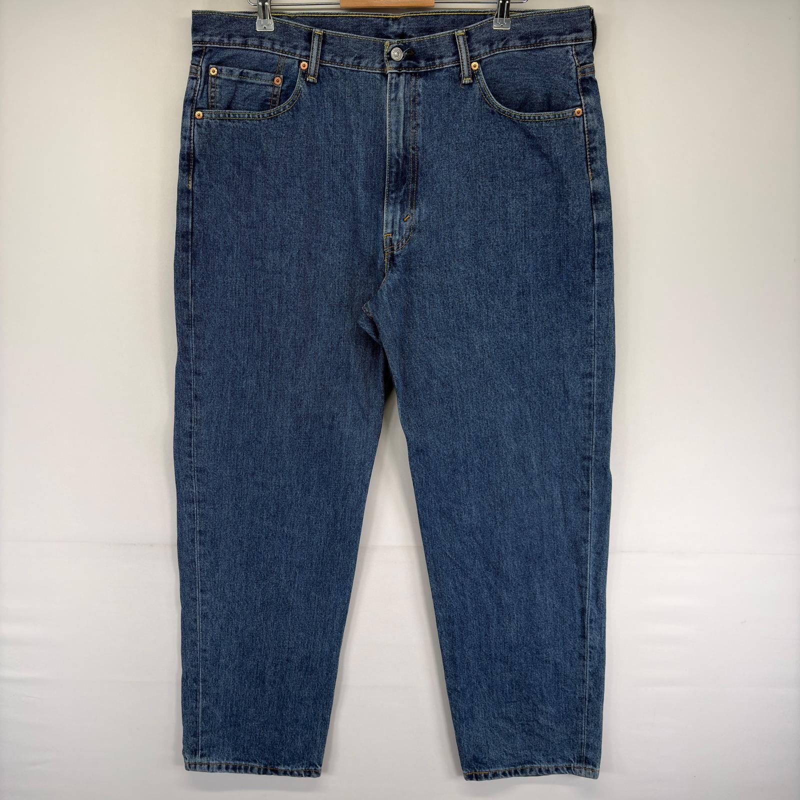 古着 リーバイス Levi's デニム パンツ 550 5ポケット 大きいサイズ テーパード ジッパーフライ W40 L32 ブルー系 メンズ