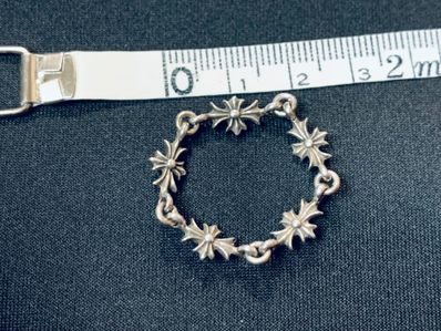 Chrome Hearts Tiny E CH Plus Ring "Silver"