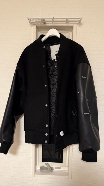 WTAPS BC / Jacket / WOPL Melton Synthetic "Black"