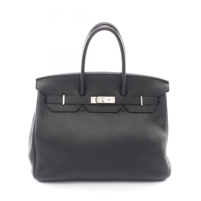 エルメス HERMES バーキン35 ハンドバッグ バッグ レザー トゴ トゴ ブラック(エルメス) □P刻印(2012年製造) レディース ブラック系 【中古】