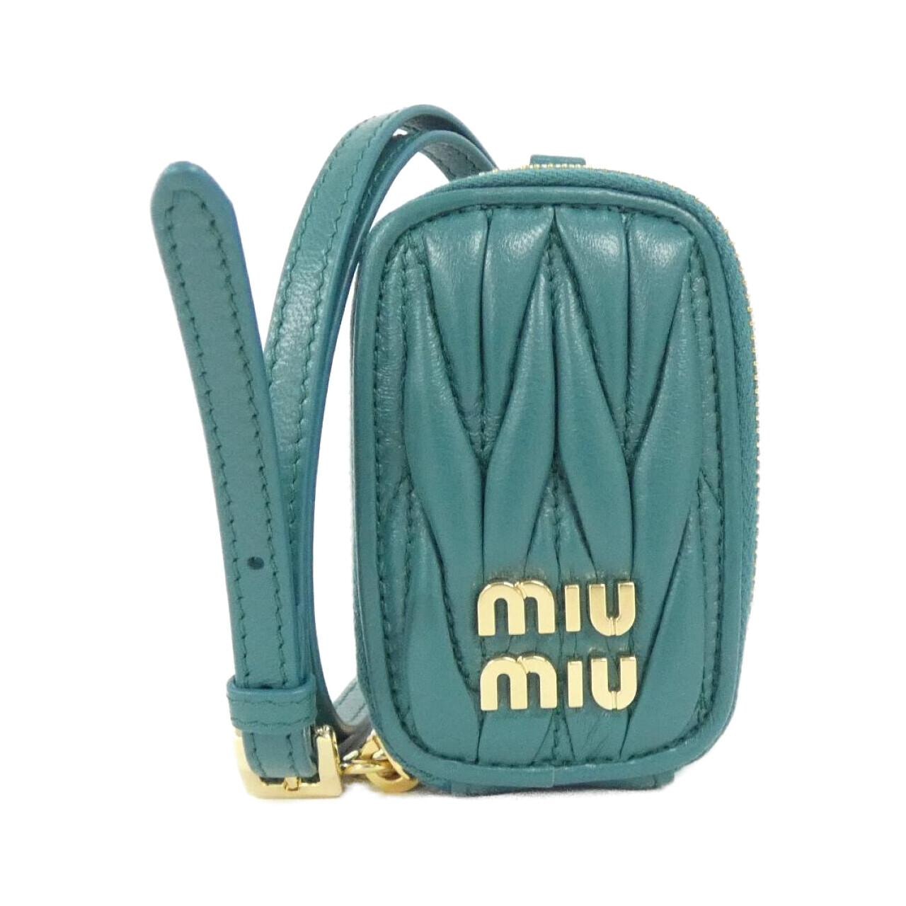 ミュウ ミュウ Miu Miu ベロア マテラッセ チェーン カメラバッグ ショルダーバッグ【中古】 MIU MIU - ミュウ ミュウ Miu Miu ベロア マテラッセ チェーン カメラ