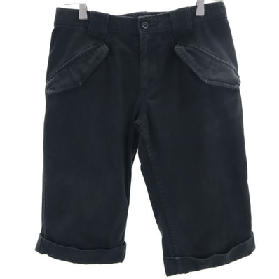 COMME des GARCONS コムデギャルソン 00s 2002年 日本製 デニムショートパンツ S ブラック