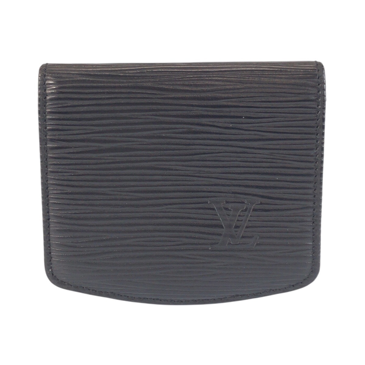 美品 LOUIS VUITTON ルイヴィトン エピ キュベットスプール ブラック 黒 ゴールド金具 レザー コインケース 小銭入れ 601967 【中古】