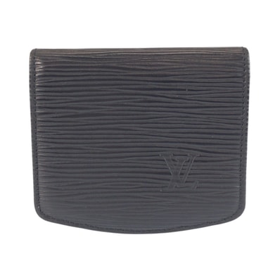 美品 LOUIS VUITTON ルイヴィトン エピ キュベットスプール ブラック 黒 ゴールド金具 レザー コインケース 小銭入れ 601967 【中古】
