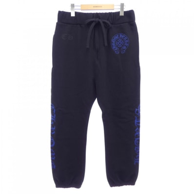 Chrome Hearts Horseshoe Logo Sweatpants "Black/Blue"
