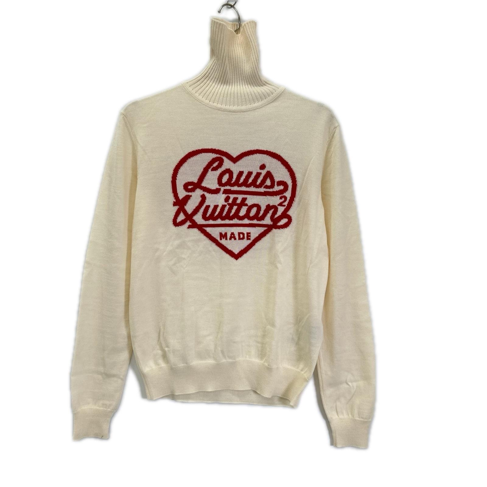 Louis Vuitton x NIGO HEART TURTLE NECK JAPAN ONLY "White"