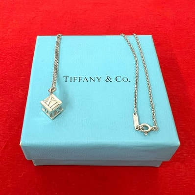 TIFFANY&Co. ティファニー アトラス キューブ ネックレス シルバー925 ネックレス シルバー
82794