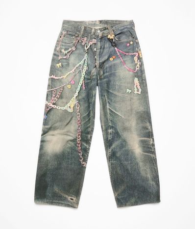 Acne Studios Baggy Fit Jeans 1981M "Mid Blue Wash"