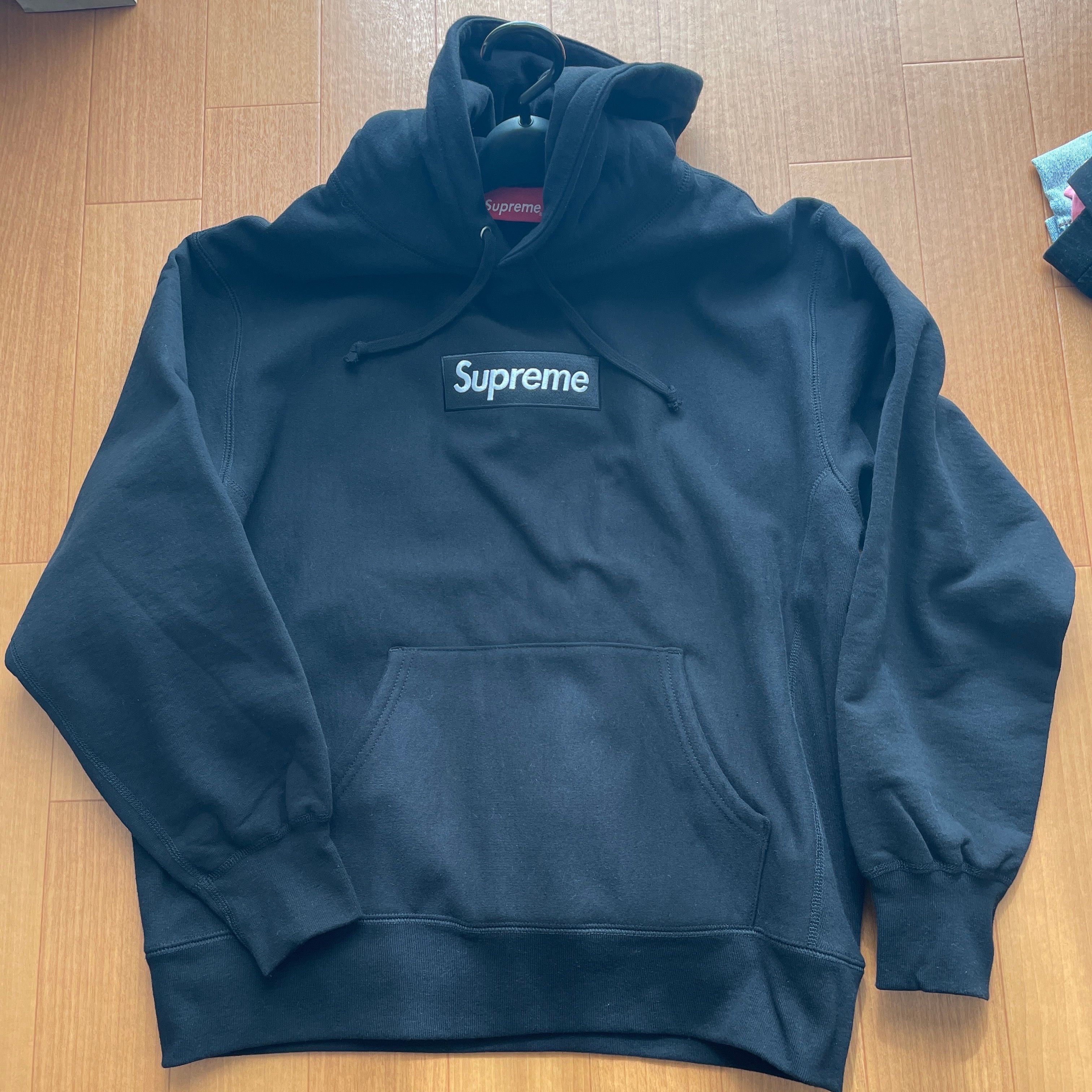 Supreme Box Logo Hooded Sweatshirt "Black" (21FW)