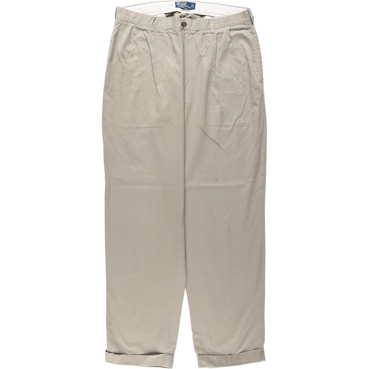 古着 ラルフローレン Ralph Lauren POLO by Ralph Lauren ツータック チノパンツ メンズw36相当/eaa650895