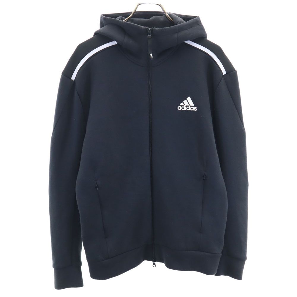 adidas 長袖 スウェット ジップパーカー