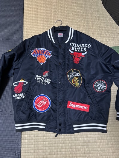Supreme / Nike®/NBA Teams Warm-Up Jacket "Black"