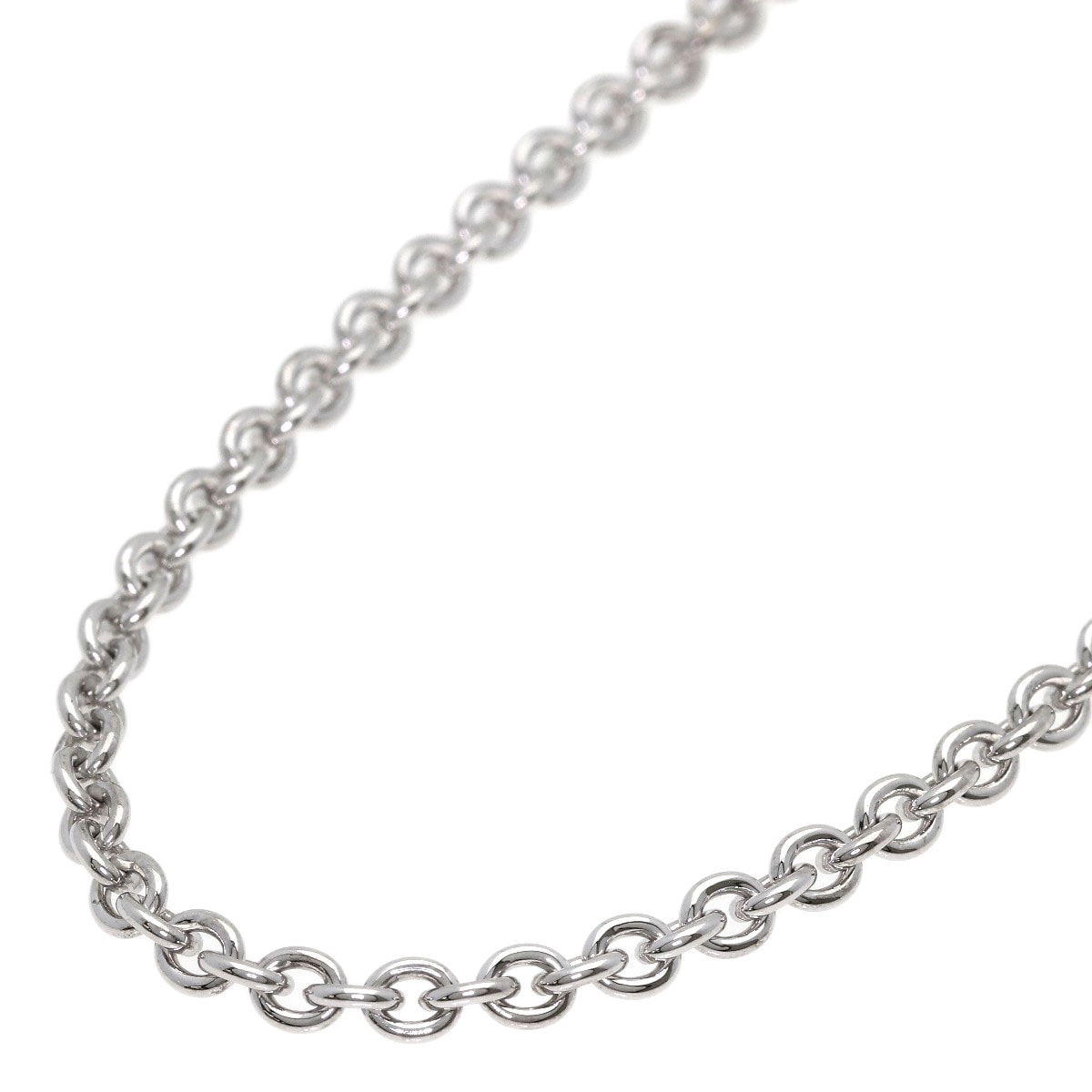 BVLGARI ブルガリ カテーネ 50cm ネックレス K18WG レディース [中古]