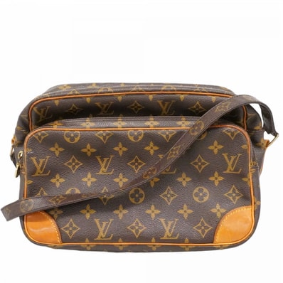 【6cd4544】ルイヴィトン ショルダーバッグ モノグラム ナイル M45244 ブラウン【中古】レディース