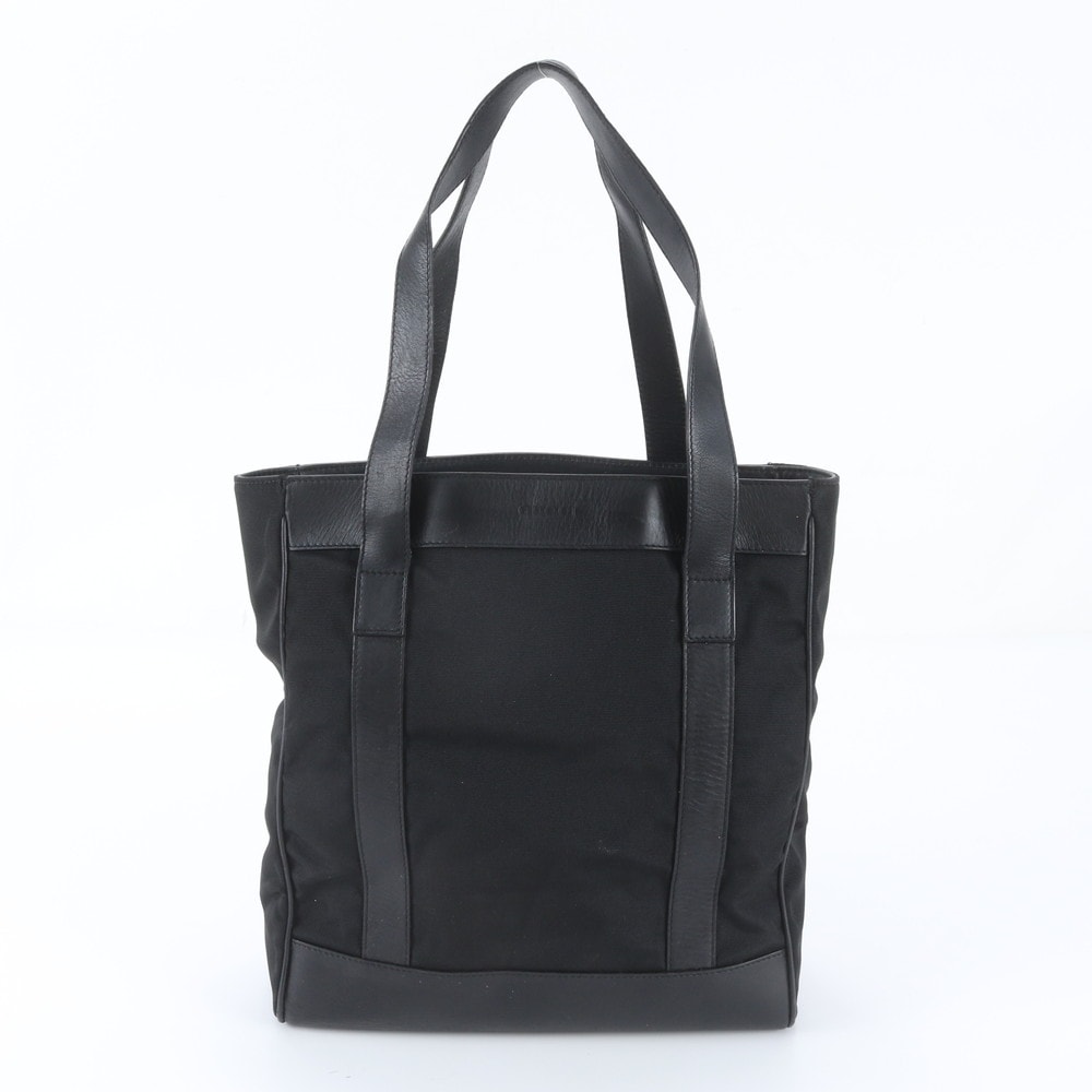 ■美品 グッチ91884 トート バッグ レザー×ナイロン