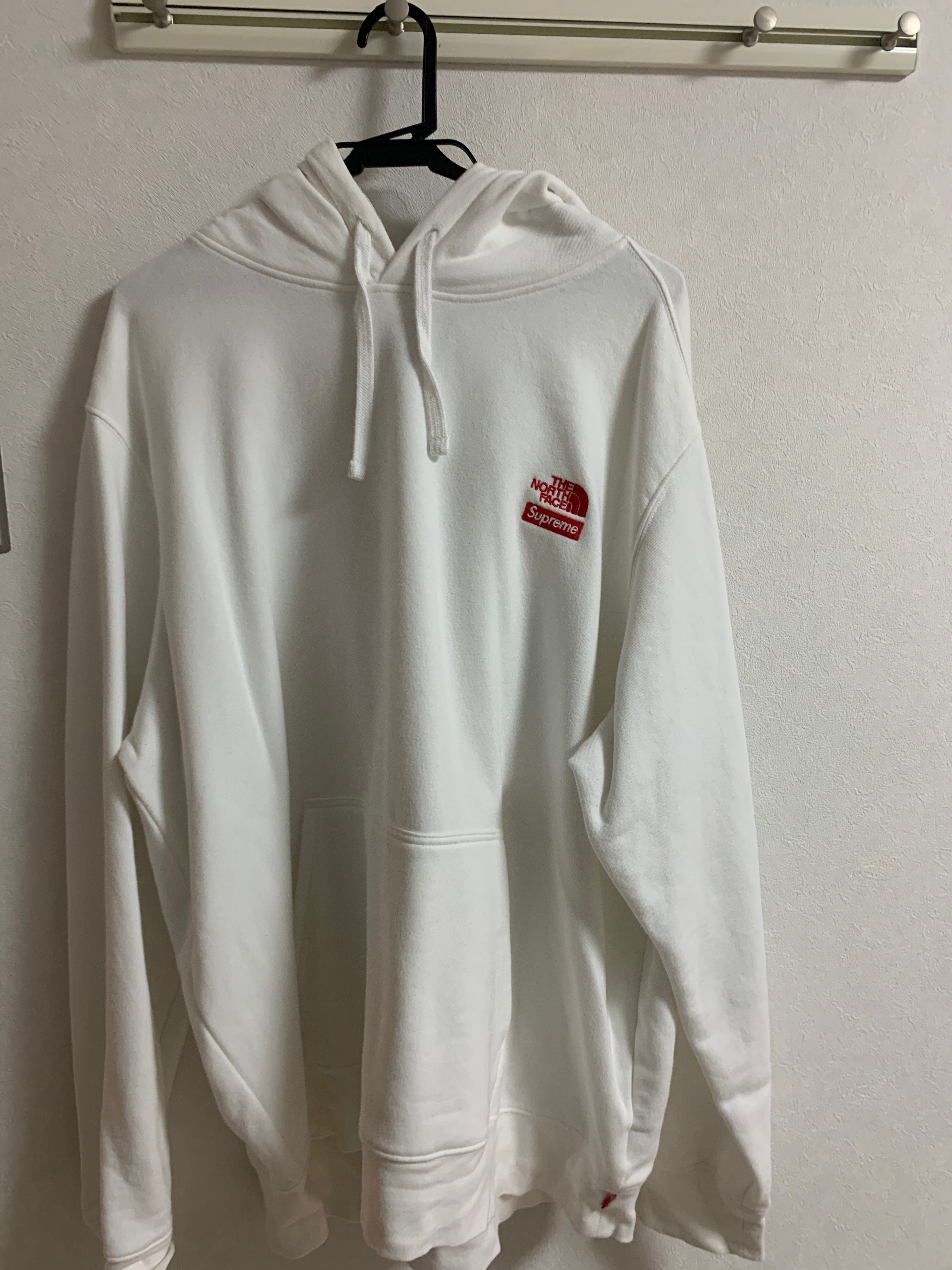 Supreme x The North Face Statue of Liberty Hooded Sweatshirt "White"