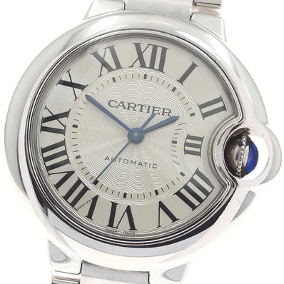 ★保 カルティエ バロンブルー MM W6920071 ボーイズ 【中古】