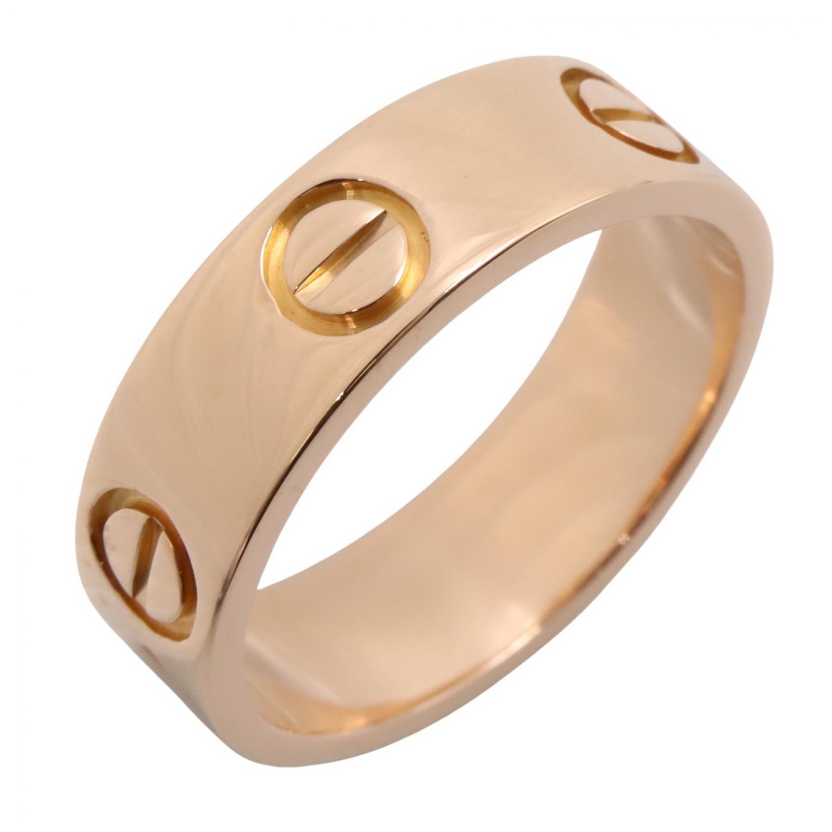 カルティエ CARTIER ラブリング リング・指輪 ジュエリー K18PG(ピンクゴールド) レディース ゴールド系 B4084800 【中古】