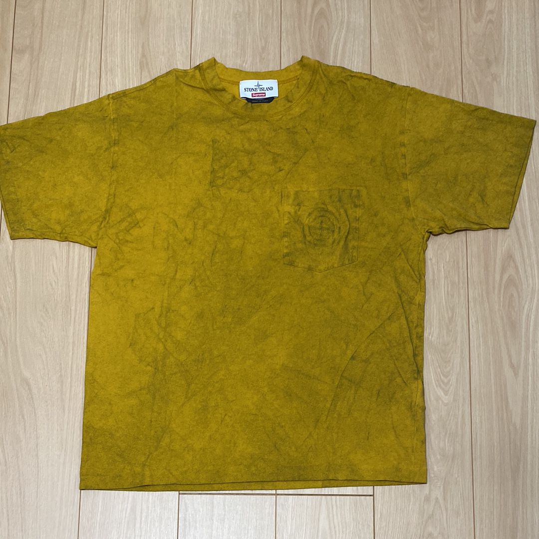 Supreme / Stone Island® Pocket Tee "Olive"