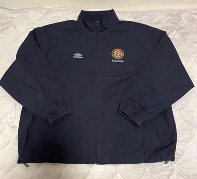 Supreme x Umbro Cotton Ripstop Track Jacket (26SS) "Black"