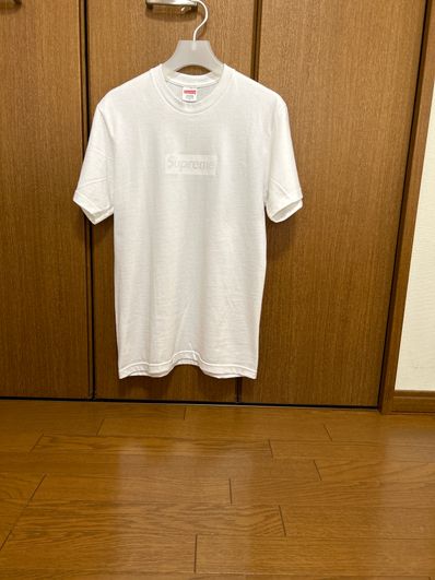 Supreme Tonal Box Logo Tee "White"