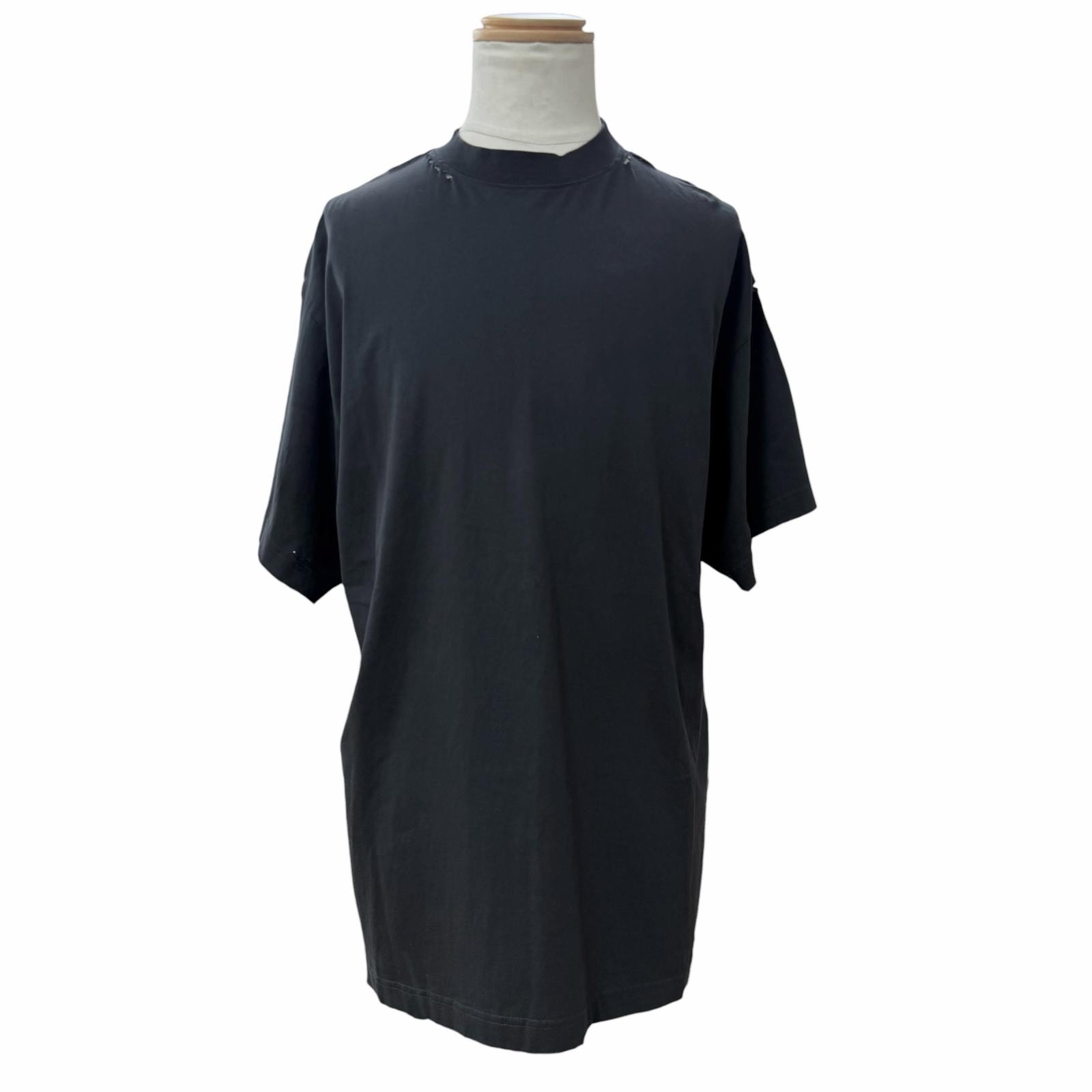 美品 バレンシアガ 半袖Tシャツ ブラック メンズ 2 831305