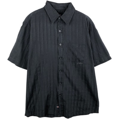 古着 ディッキーズ Dickies 半袖 ワークシャツ ボックスシャツ メンズL相当/eaa634553