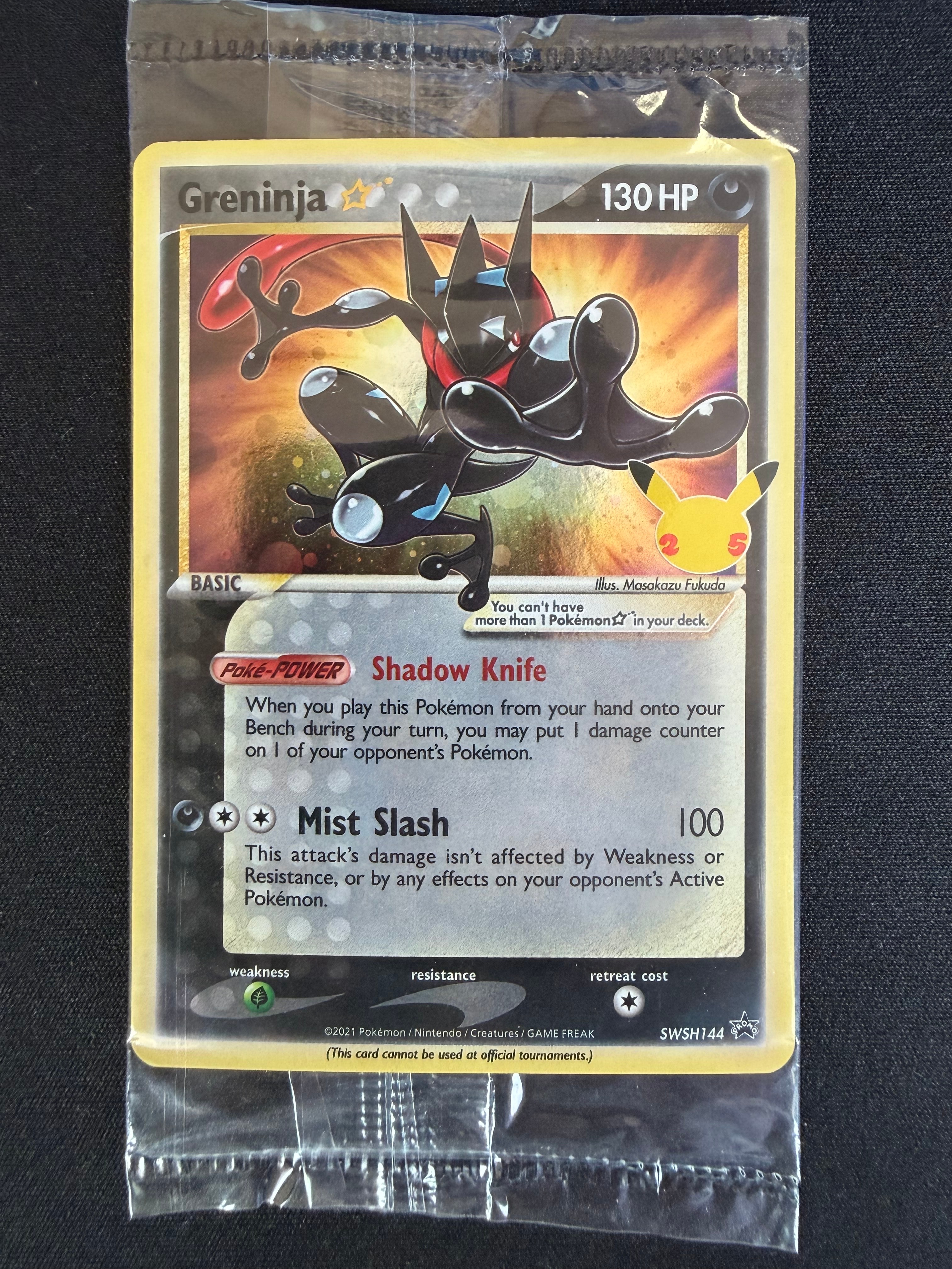 PSA10】ゲッコウガ☆ P [SWSH144]【英語版】(ソード&シールド「セレブ