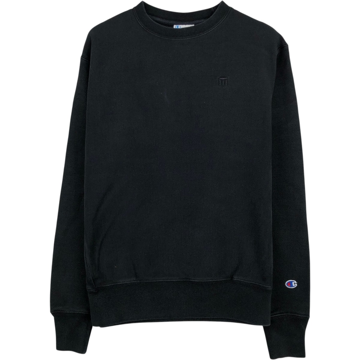 古着 チャンピオン Champion REVERSE WEAVEリバースウィーブ ワンポイントロゴスウェットシャツ トレーナー メンズM相当/eaa633095