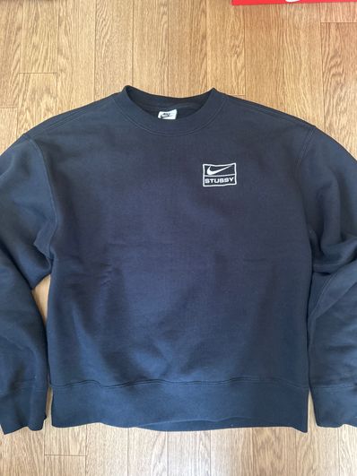 Stussy x Nike Wash Crew (US Size) "Black" DO5310-010