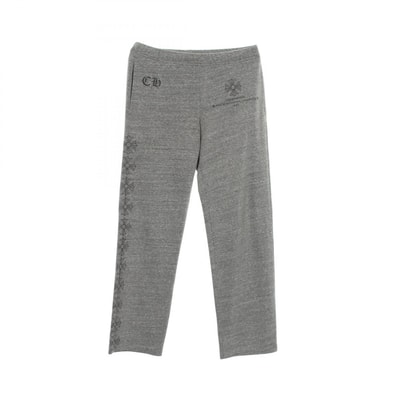 クロムハーツ CHROME HEARTS CHプラス パンツ 衣料品 ボトムス コットン レーヨン ポリエステル メンズ グレー系 【中古】