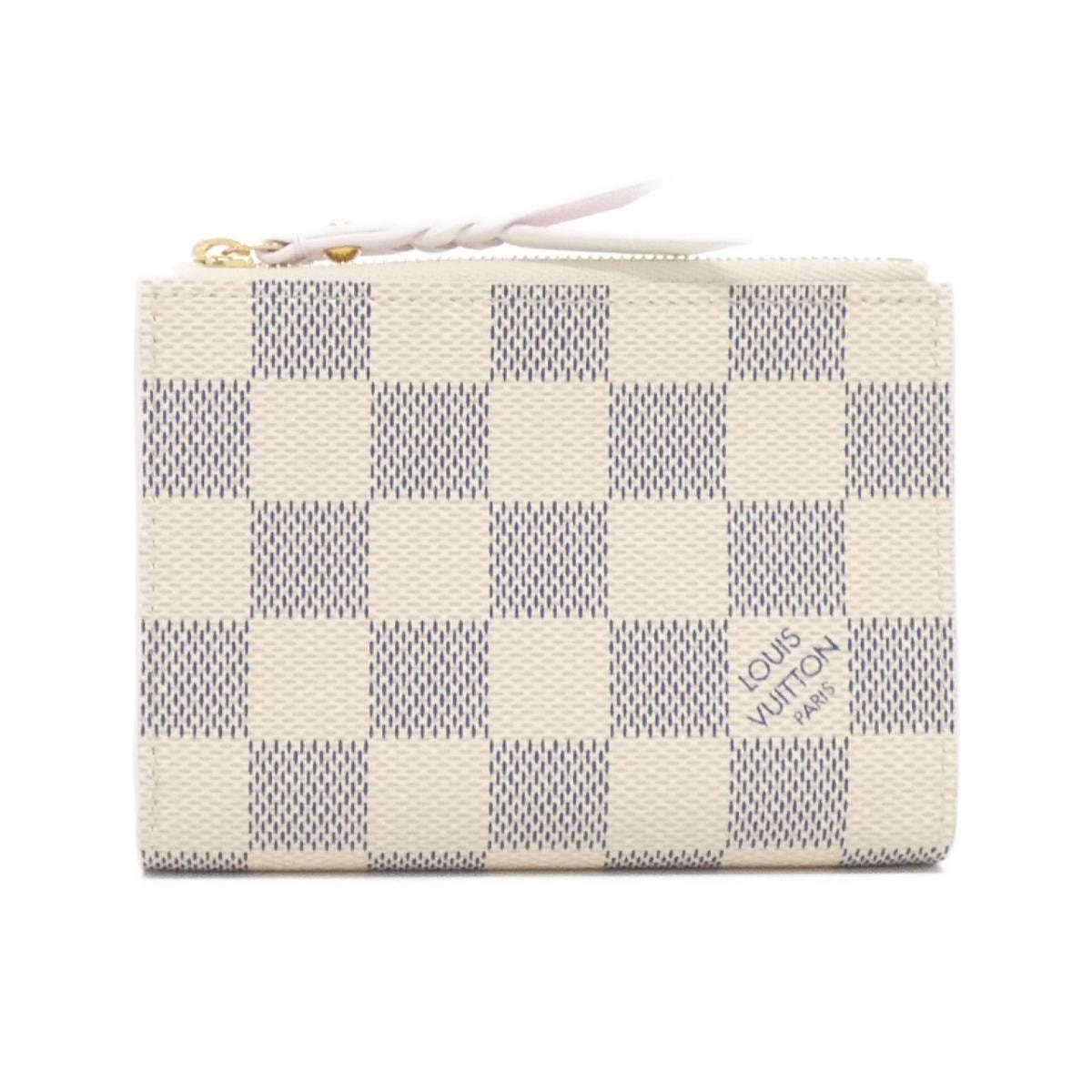 【未使用品】ルイヴィトン ダミエアズール ポルトフォイユ リサ N40921 財布