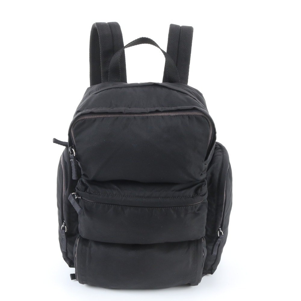 ■美品 プラダ テスート ナイロントライアングルロゴリュックサック