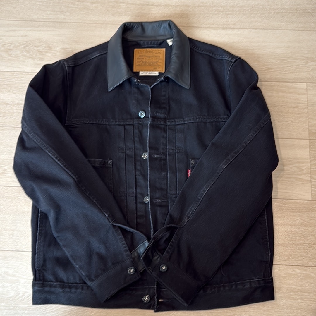 Levi's x EDIFICE Exclusive 2nd Type Trucker Jacket "Black"