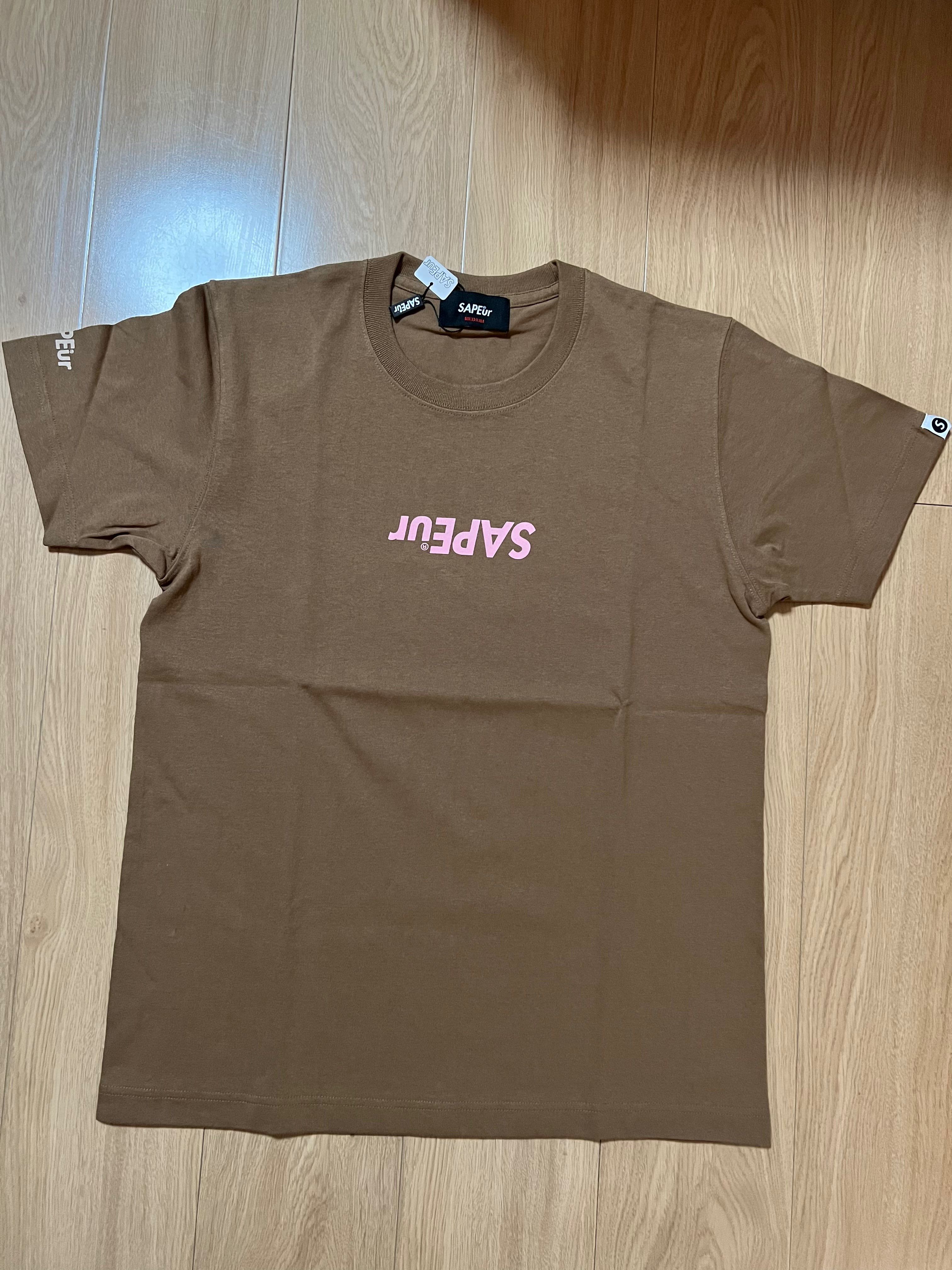 SAPEur  サプール Tシャツ デニス・ロッドマン 青ペイズリー柄