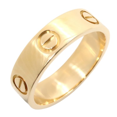 カルティエ CARTIER ラブリング リング・指輪 ジュエリー K18(イエローゴールド) レディース ゴールド系 B4084600 【中古】