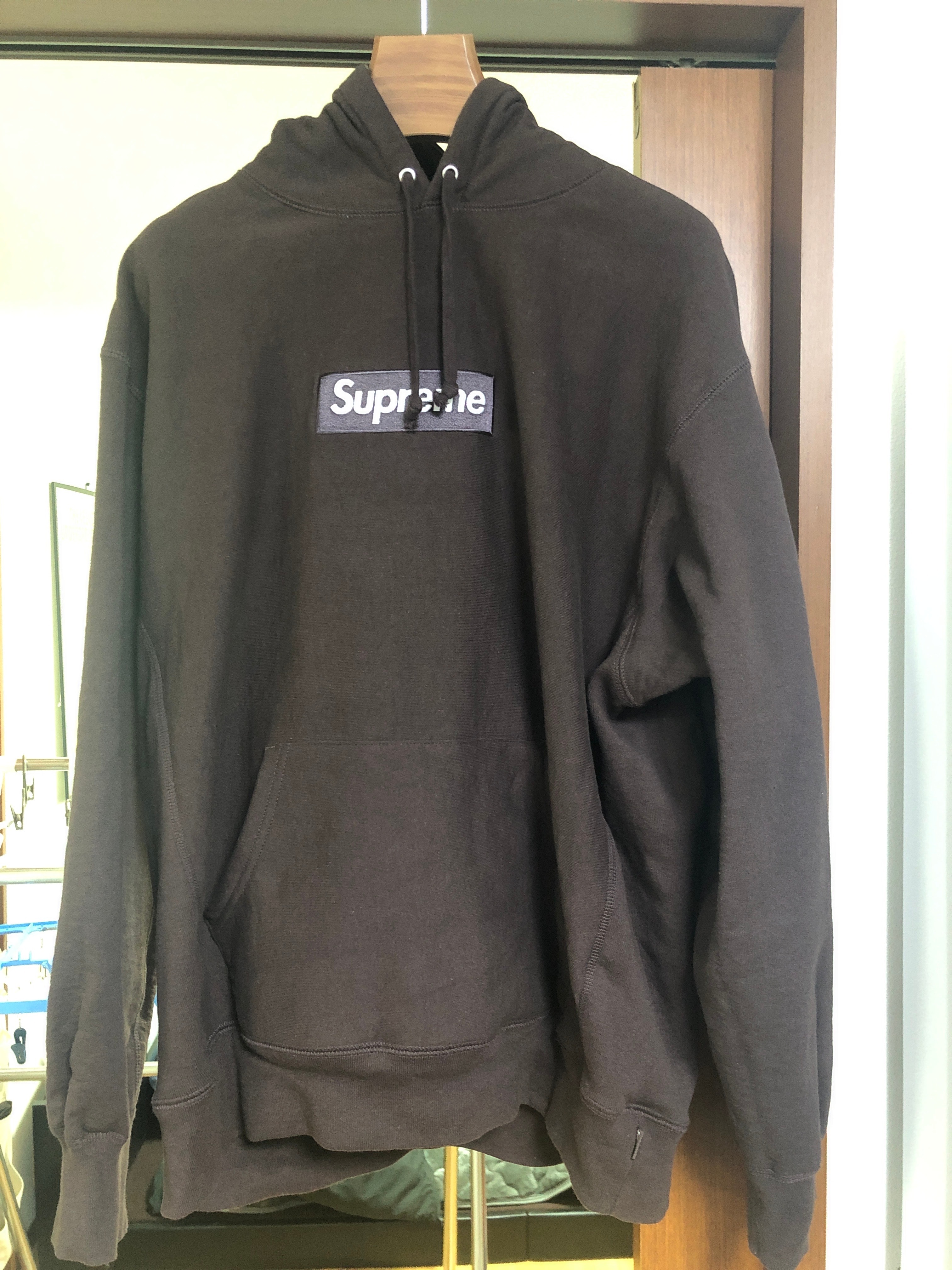 Supreme Box Logo Hooded Sweatshirt "Dark Brown" (21FW)