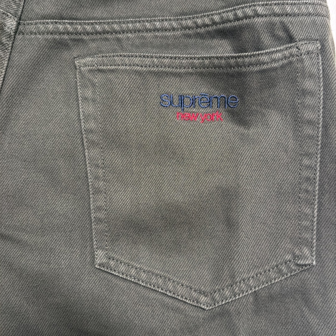 Supreme Baggy Jean "Olive" (24FW)