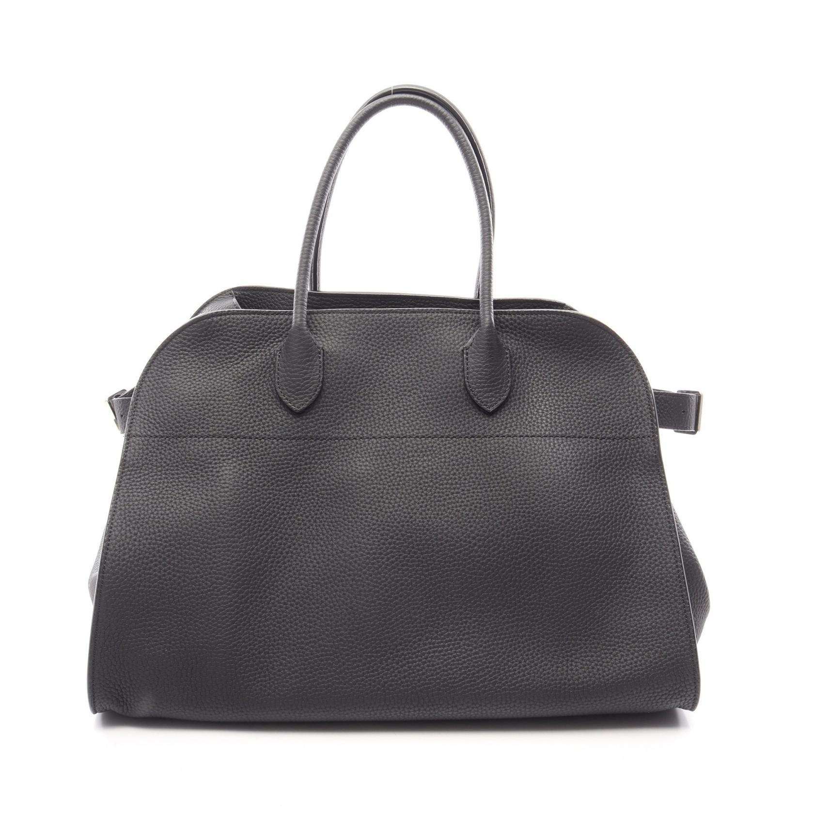 ザ ロウ THE ROW SOFT MARGAUX 15 マルゴー ハンドバッグ バッグ レザー レディース ブラック系 W1255L133BLPL 【中古】