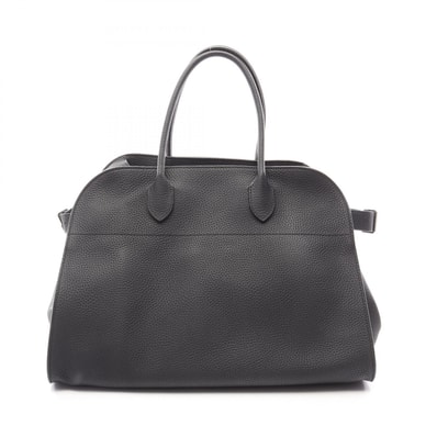ザ ロウ THE ROW SOFT MARGAUX 15 マルゴー ハンドバッグ バッグ レザー レディース ブラック系 W1255L133BLPL 【中古】